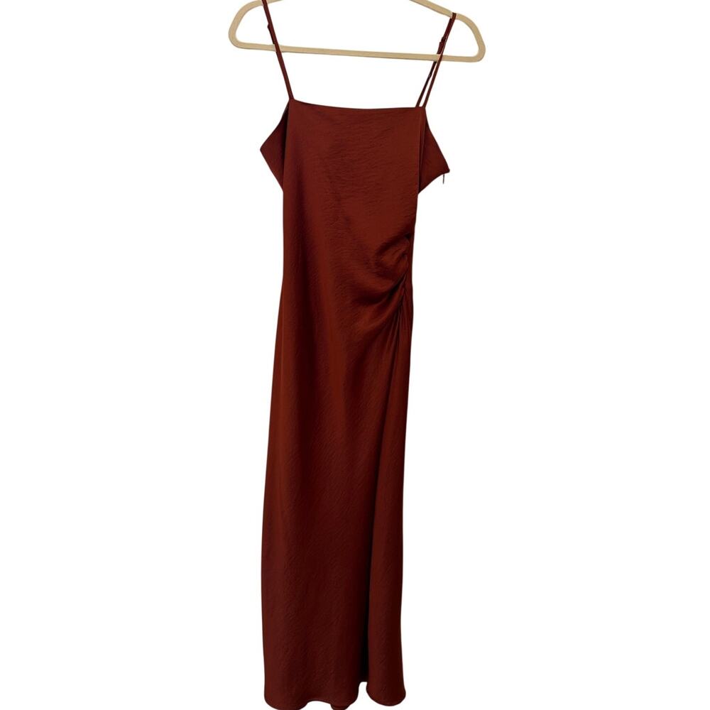 House of Harlow Slip Dress Women's Size Medium Midi Coquette Glam Regency Chic